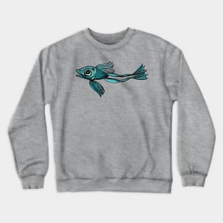 amphibian fish the missing part Crewneck Sweatshirt